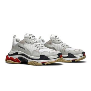 Balenciaga Triple S Sneaker “White Black Red”